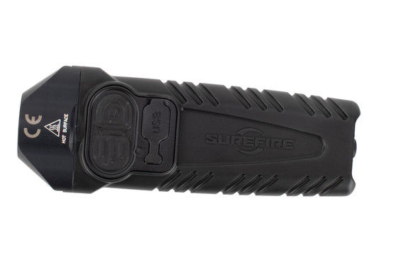 SureFire Stiletto flash light 1000 lumen features a usb rechargeable battery